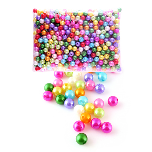attizone 구슬공예 구슬 비즈구슬 비즈공예 구슬꿰기 - 대용량, T17. (대용량) 아크릴구슬+낚시줄-10mm, 1개 15,400원