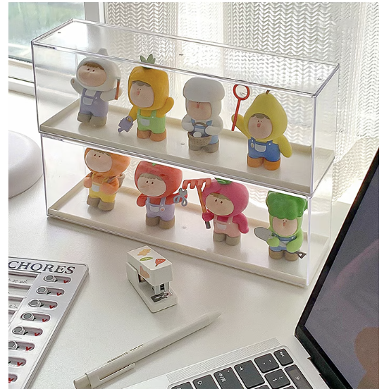 홈플레저 적층형 진열 아크릴 피규어장식장 가로형, 1개 11,500원
