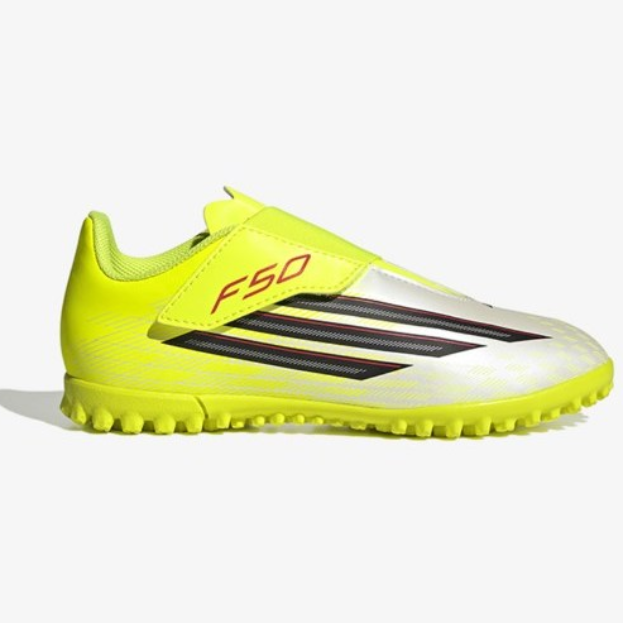 에스마켓키즈 NC송파 아디다스 F50 클럽 벨크로 TF J (옐로우) 인조잔디에서도 뛰어난 접지력을 보여주는 유소년 축구화 53,100원
