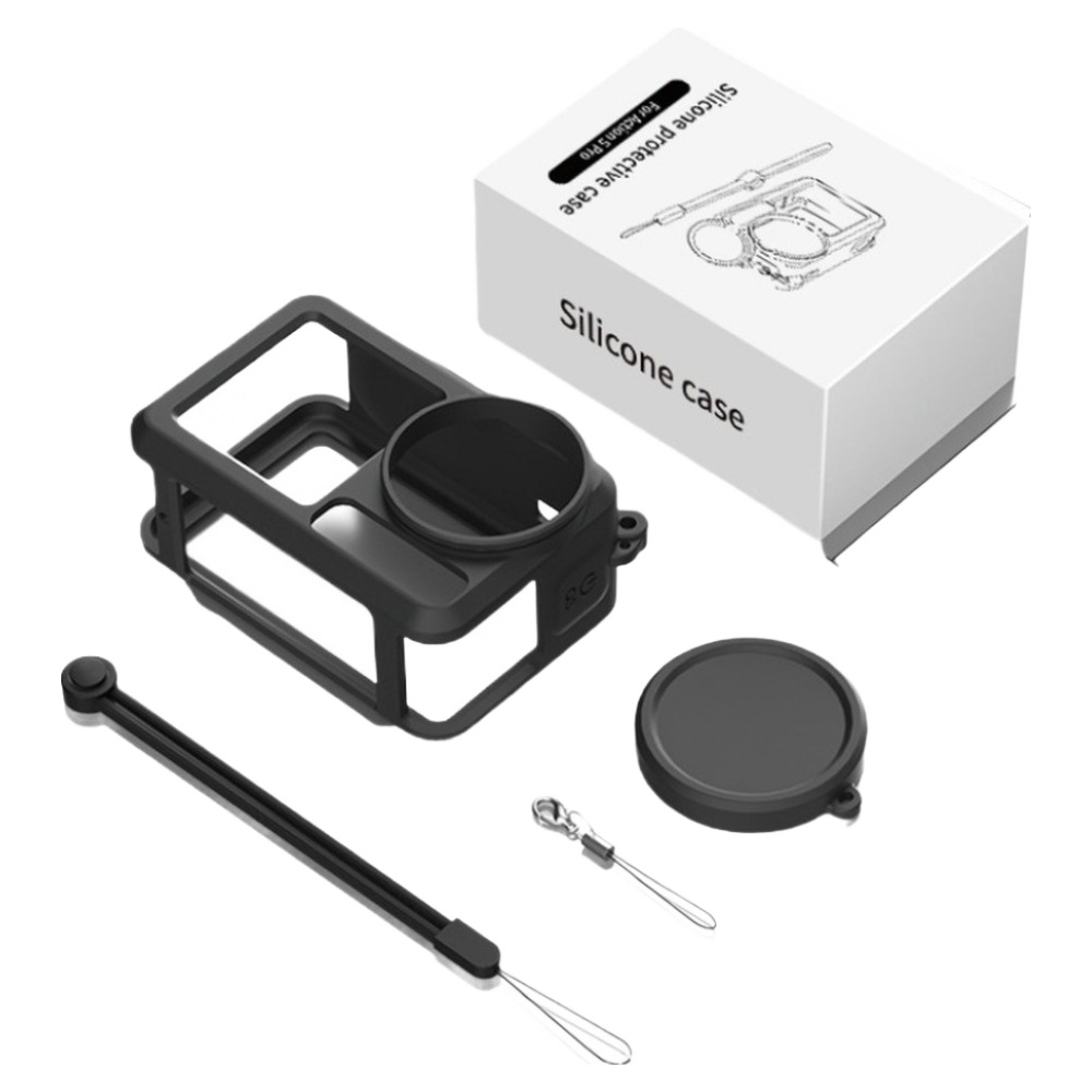 디노 dji 오즈모 5 프로 액션캠 실리콘 케이스 7.6 x 5.1 x 3.4 cm, 1개, 블랙 9,320원