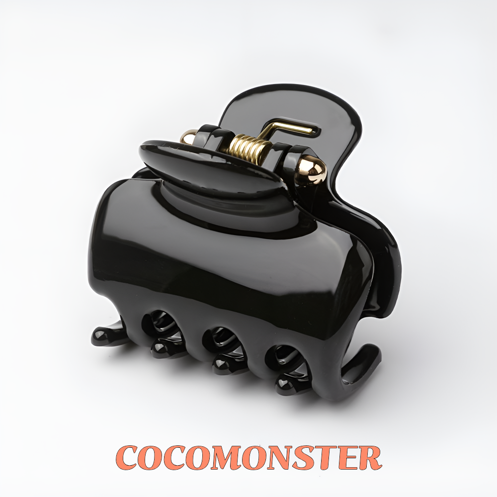 COCOMONSTER 프리미엄 튼튼한 미니 올림머리 헤어 집게핀 반머리 집게핀 6cm 12,500원