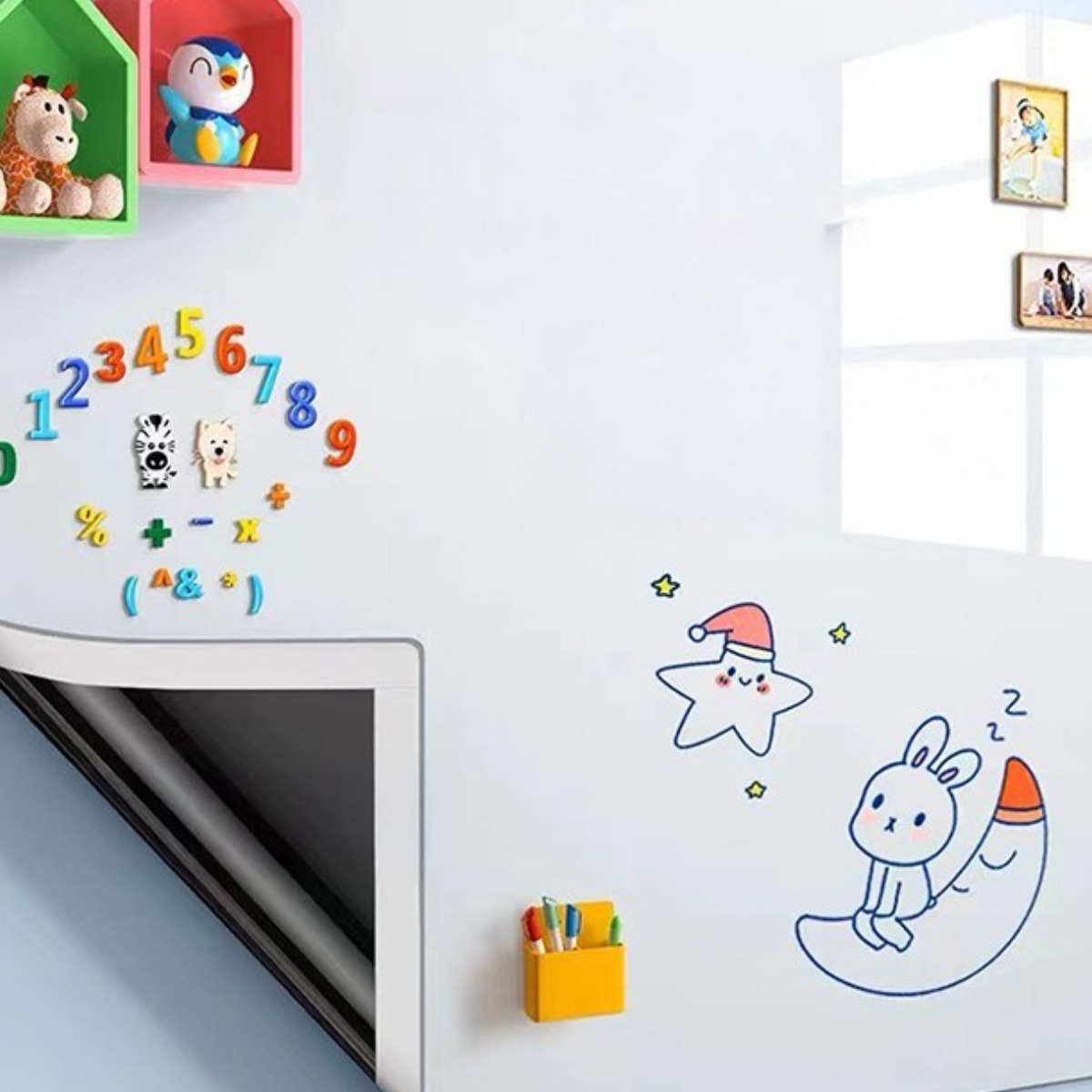 붙이는 자석 보드마카 화이트보드 시트지(4가지 size), 1개 24,800원