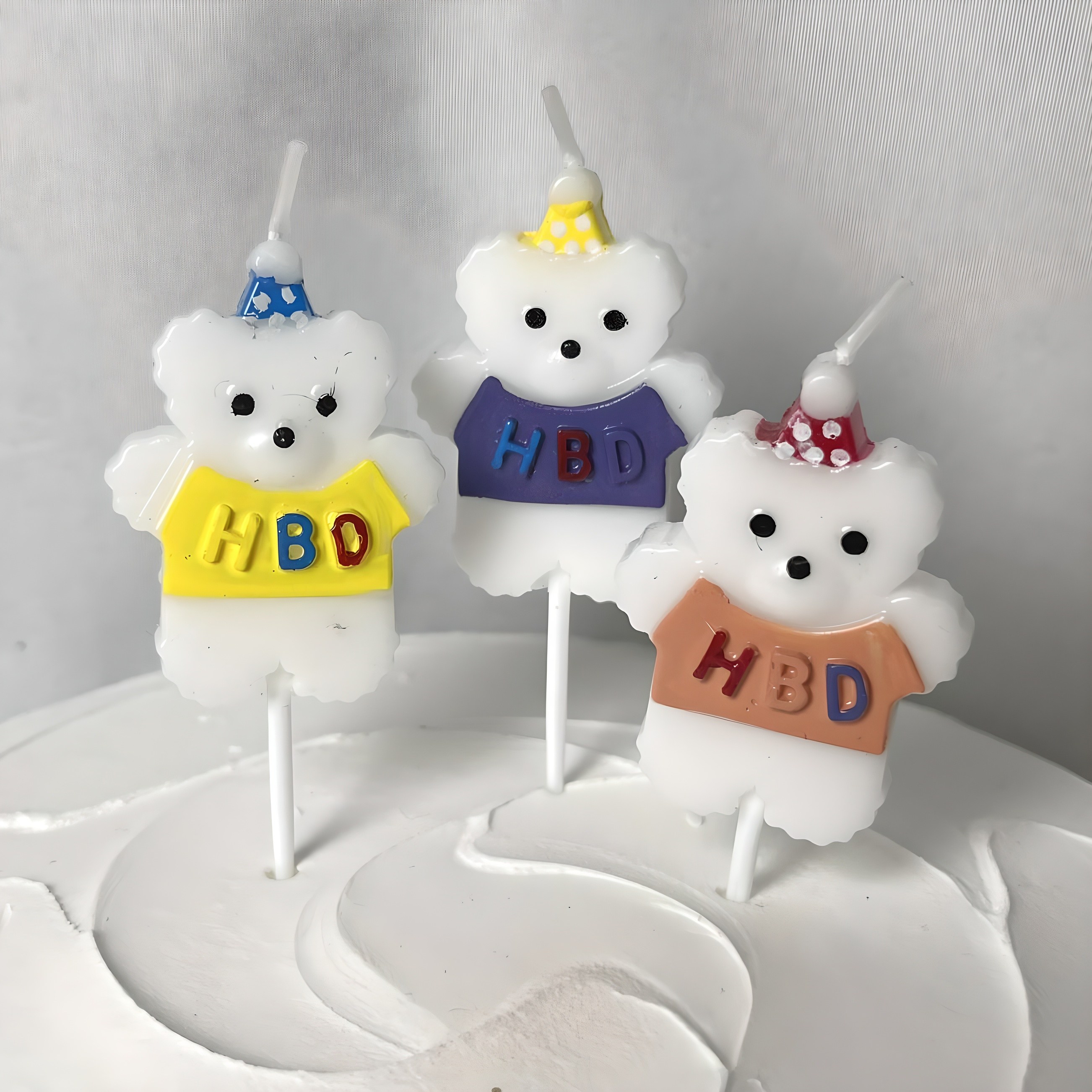 곰돌이 HBD 생일초 케이크초 생일파티 5,500원