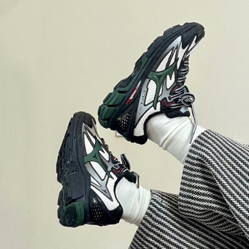 미즈노 헤일로 믹스 블랙 그린 D1GH240802 204,000원