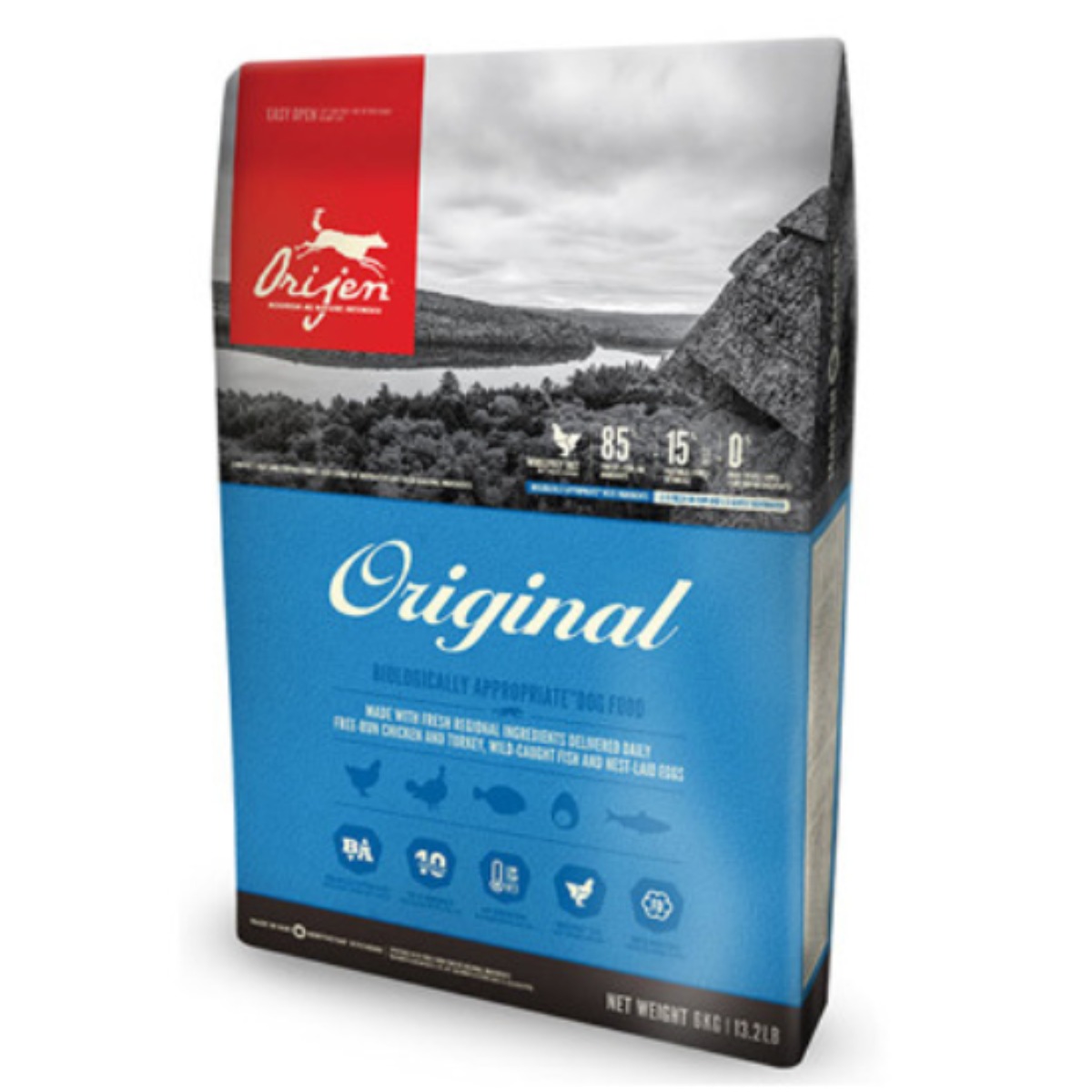 오리젠 오리지날 독 6kg, 1개, 6kg 90,800원