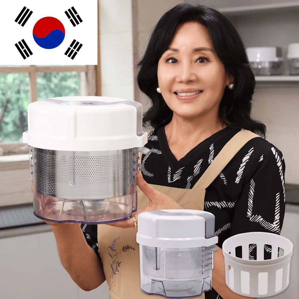 2026년형 홍여진 하이로 빅스텐 매직짤순이 골드+유청분리기 2.4리터 누름판까지 스텐으로 49,900원