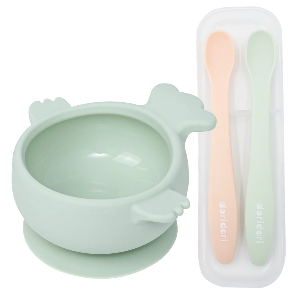 네오실리 뽀요볼 국산 프리미엄 실리콘 이유식 흡착볼 스푼 2종 세트, 1개, 흡착볼+올실리콘 스푼, 미스티아쿠아 18,000원