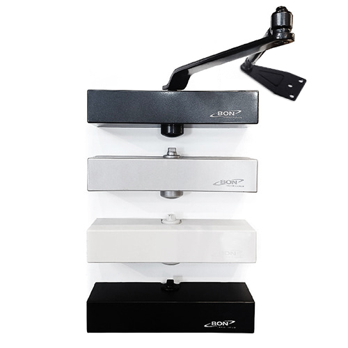 BON WS30 블랙 블루 아이보리 실버 현관 방화 철문 도어체크 자동문닫힘 도어클로저 평자브라켓, 블랙, 1개 27,500원