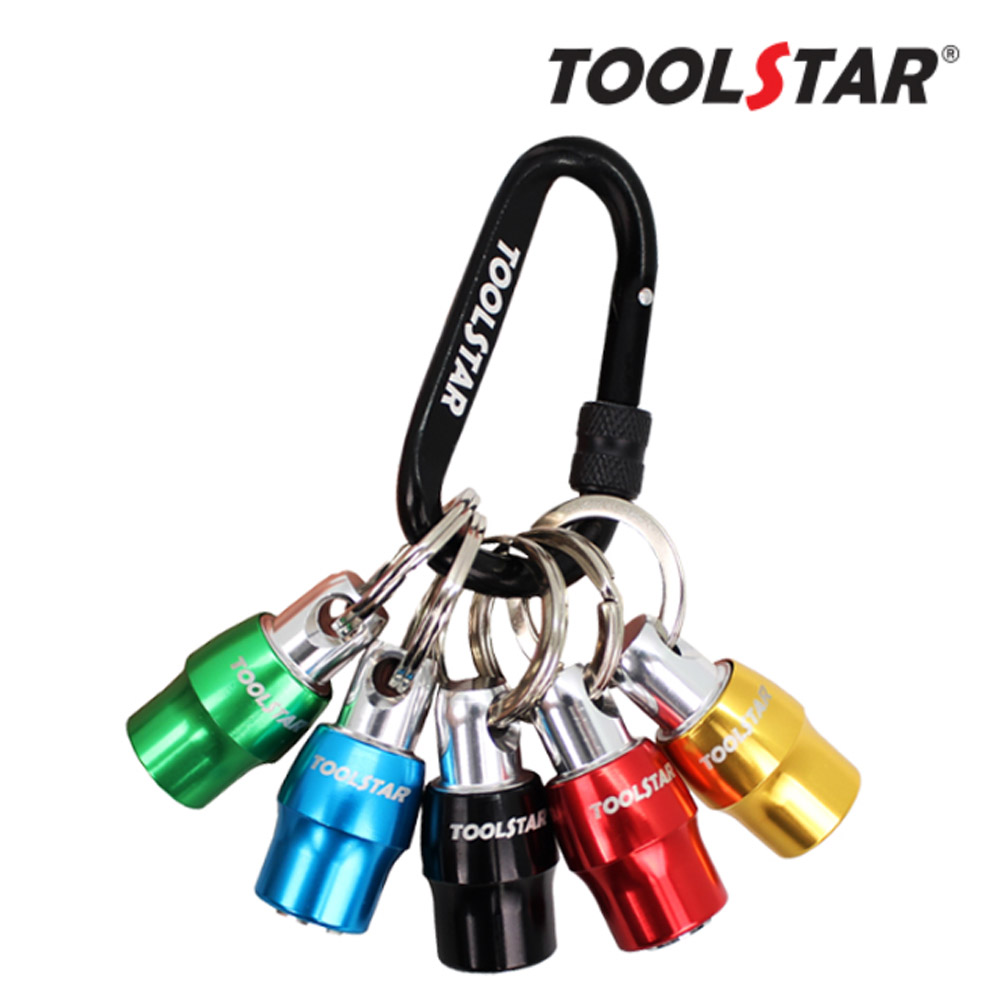 툴스타 비트홀더 카라비너 세트 5pcs TS-QCBT-5P 17,260원