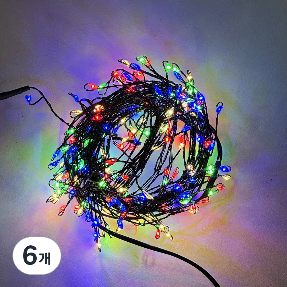 아리조명 LED 미리내 와이어 지네 전구 크리스마스 장식 줄 조명 6M 15M 122,740원