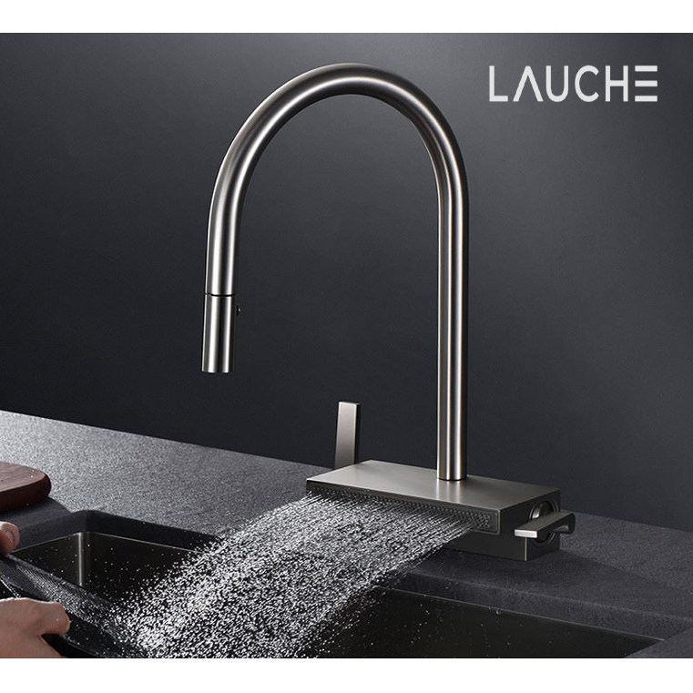 라우체 피오 니켈 TM0030N 싱크대수전 주방 거위목 폭포 폭포수 수전 530,000원