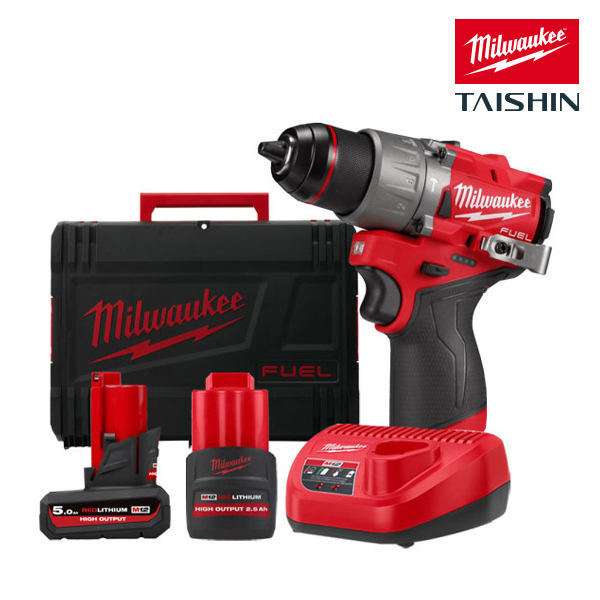 밀워키 M12 FPD2-5252X 충전 해머드릴 12V 2.5 / 5.0Ah 고출력 배터리 2개 세트 294,100원