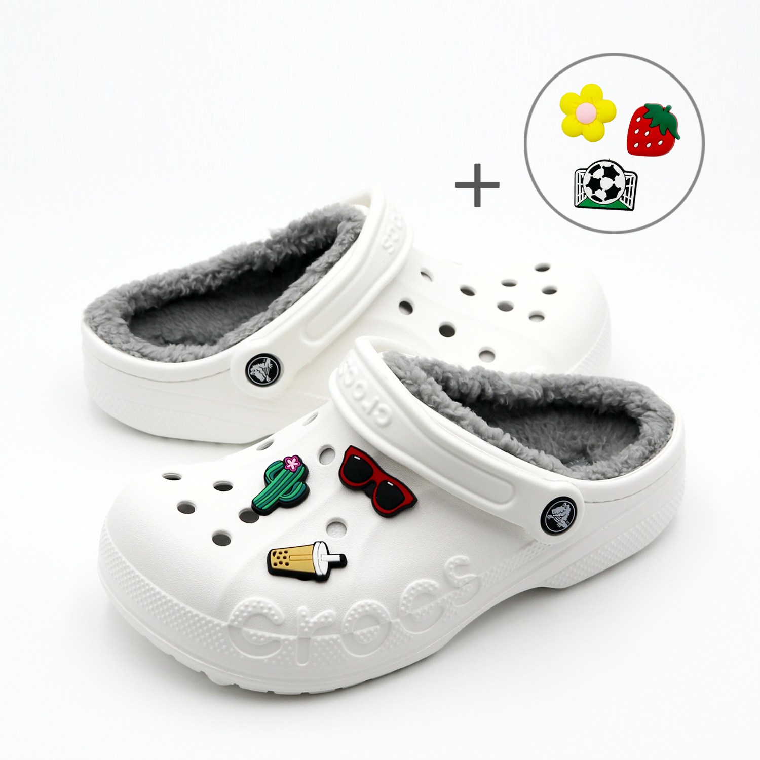 [국내매장판 정품] 크록스 남여공용 바야 라인드 털크록스 방한화 3종 택1 + 장식 액세사리 49,900원