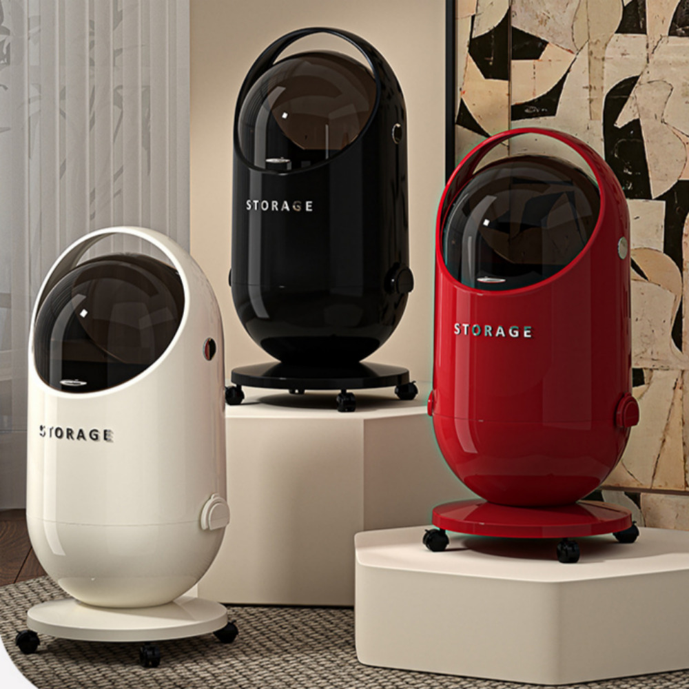 Homi Zon 럭셔리 이동식 쓰레기통 20L 대용량 냄새차단 회전바퀴 주방 거실 사무실 다용도 휴지통 27,660원