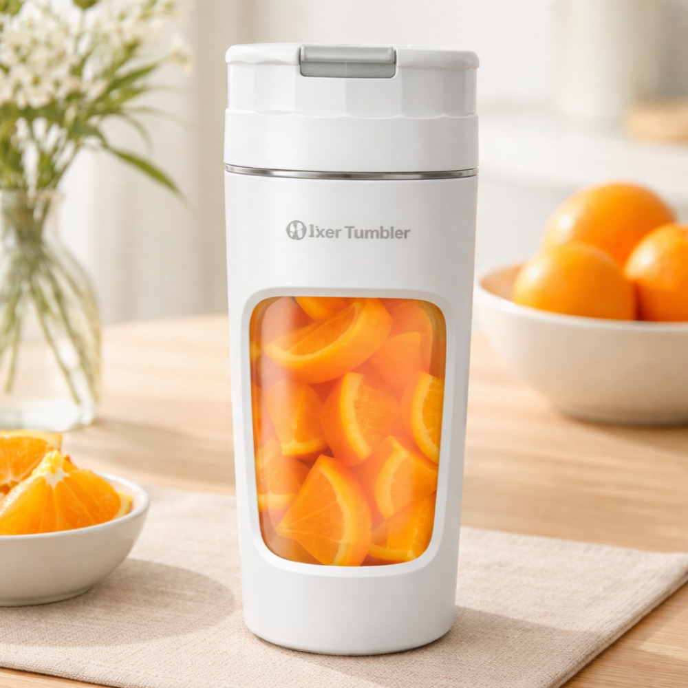 휴대용 믹서기 600ml 무선 텀블러 미니블렌더 쉐이커 6중칼날 분리세척  가정용 캠핑용 82,000원