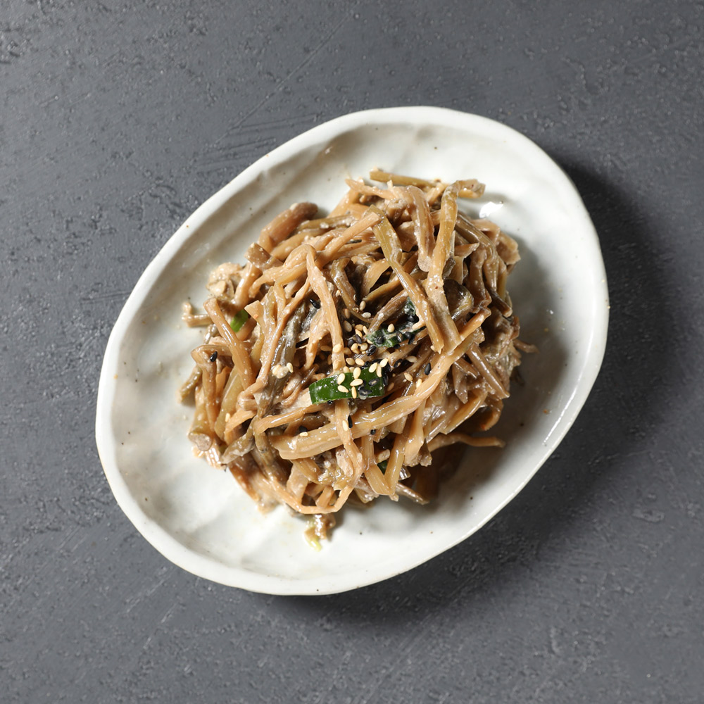 [반찬가게 찬장] 들깨고구마줄기볶음 수제반찬 집밥 반찬 배달 맛집, 1개, 100g 4,500원