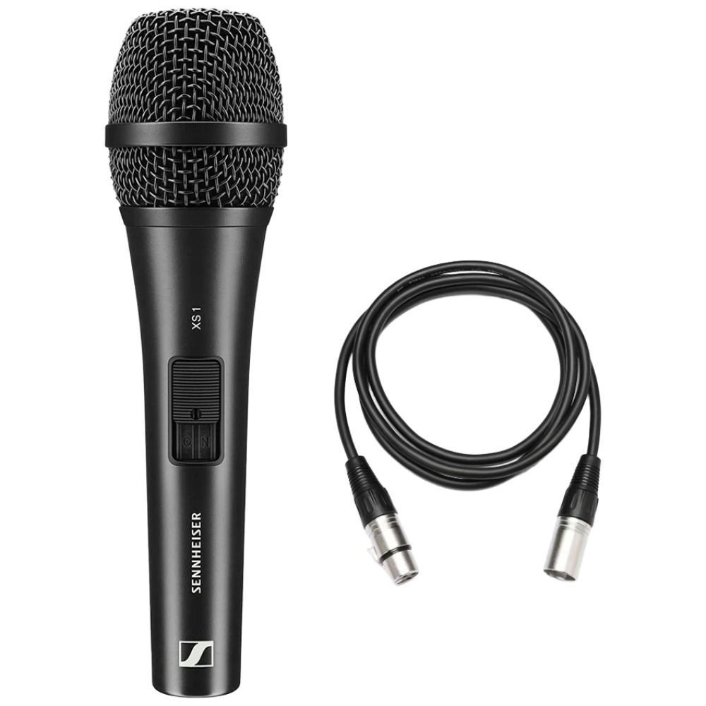 젠하이저 XS1 보컬 유선 마이크 홈 레코딩 행사용 공연용 다이나믹 마이크 3M 케이블 패키지 102,000원