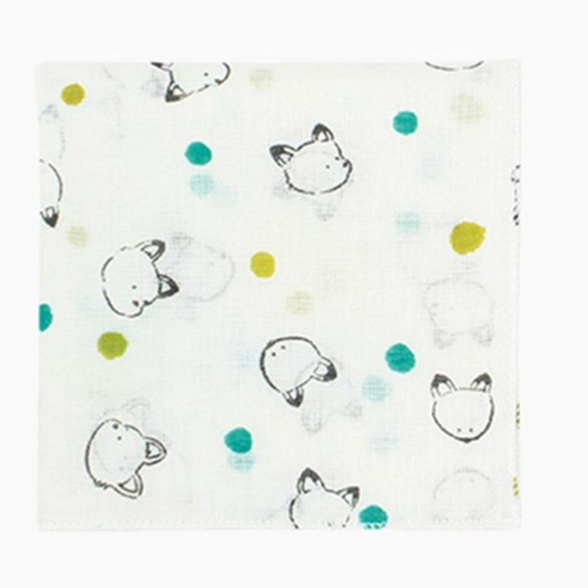 [아기아기 아사 손수건] 면100% 아사 손수건 유치원 초등 아동 손수건 여성손수건 스카프활용 3,900원