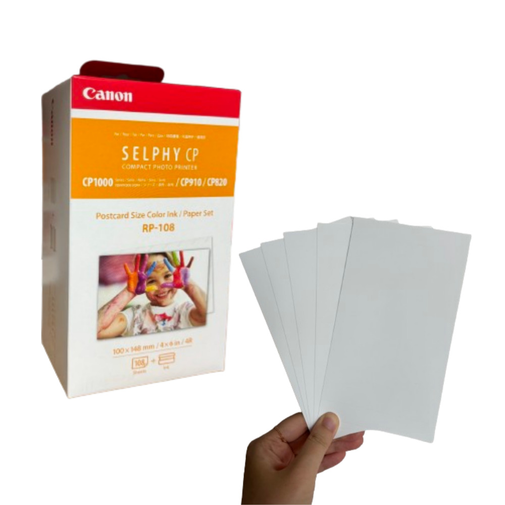 홈스탠드 캐논 셀피 정품 잉크 카트리지 인화지 RP-108 +5매호환인화지제공 cp910 cp1000 cp1200 cp1300 cp1500 49,900원