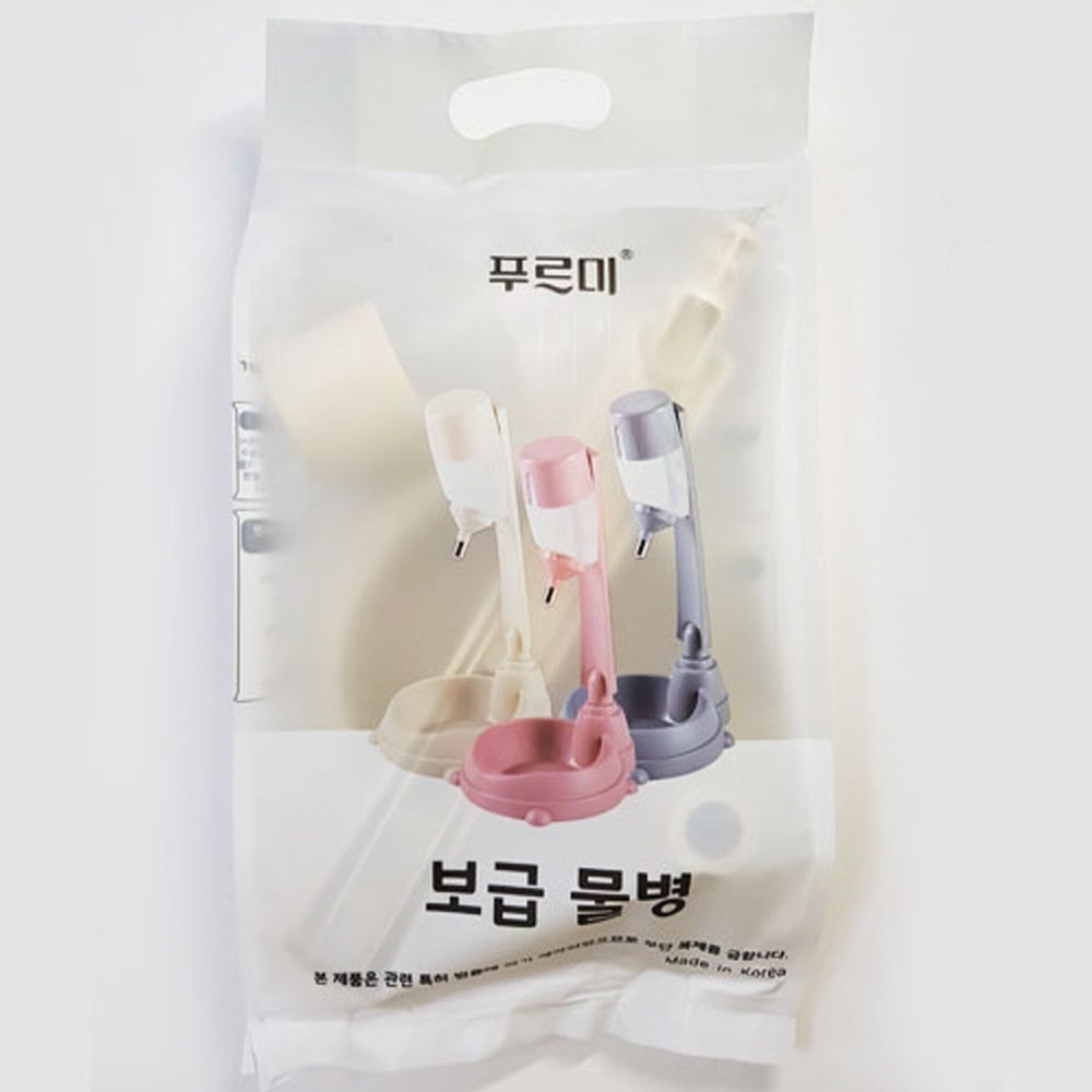 [SB수빈스토어] 폴포 보급형 스탠드 물병 아이보리 애견물그릇 펫급수기 강아지음수대 21,530원