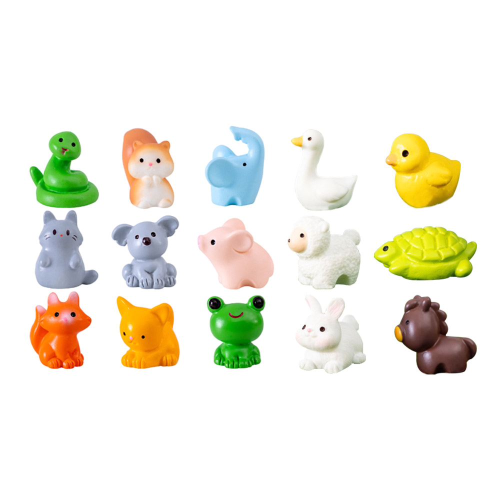 아쿠아비 수족관 애니멀 미니어처 15종 세트 6,500원