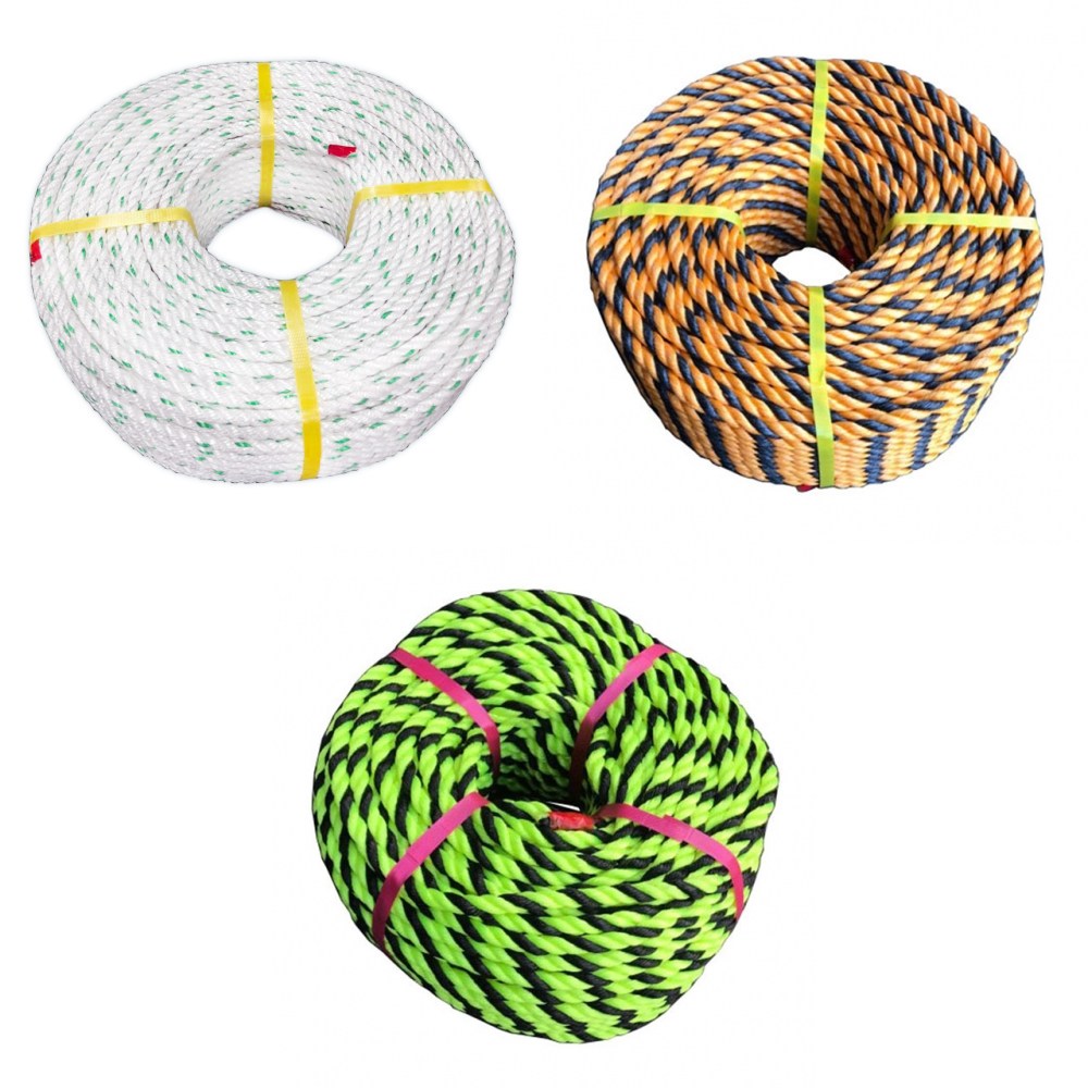 pp로프 모음 5~20mm 국산 형광 안전 로프 밧줄 피피로프 공사장 다용도 노끈 빨래줄, 1개 120,000원