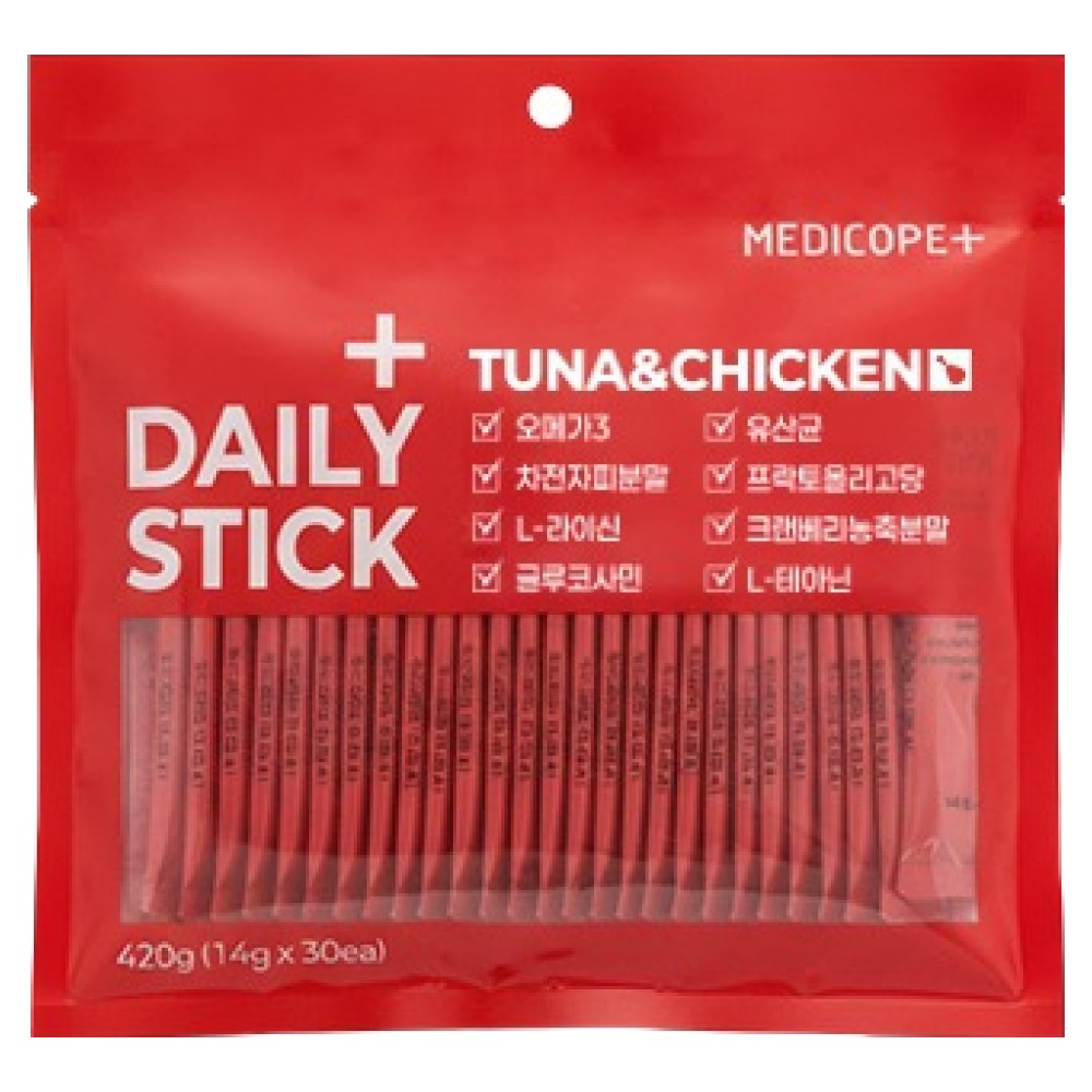 메디코펫 고양이 데일리스틱 영양제 30p, 420g, 1개, 종합영양제 18,000원