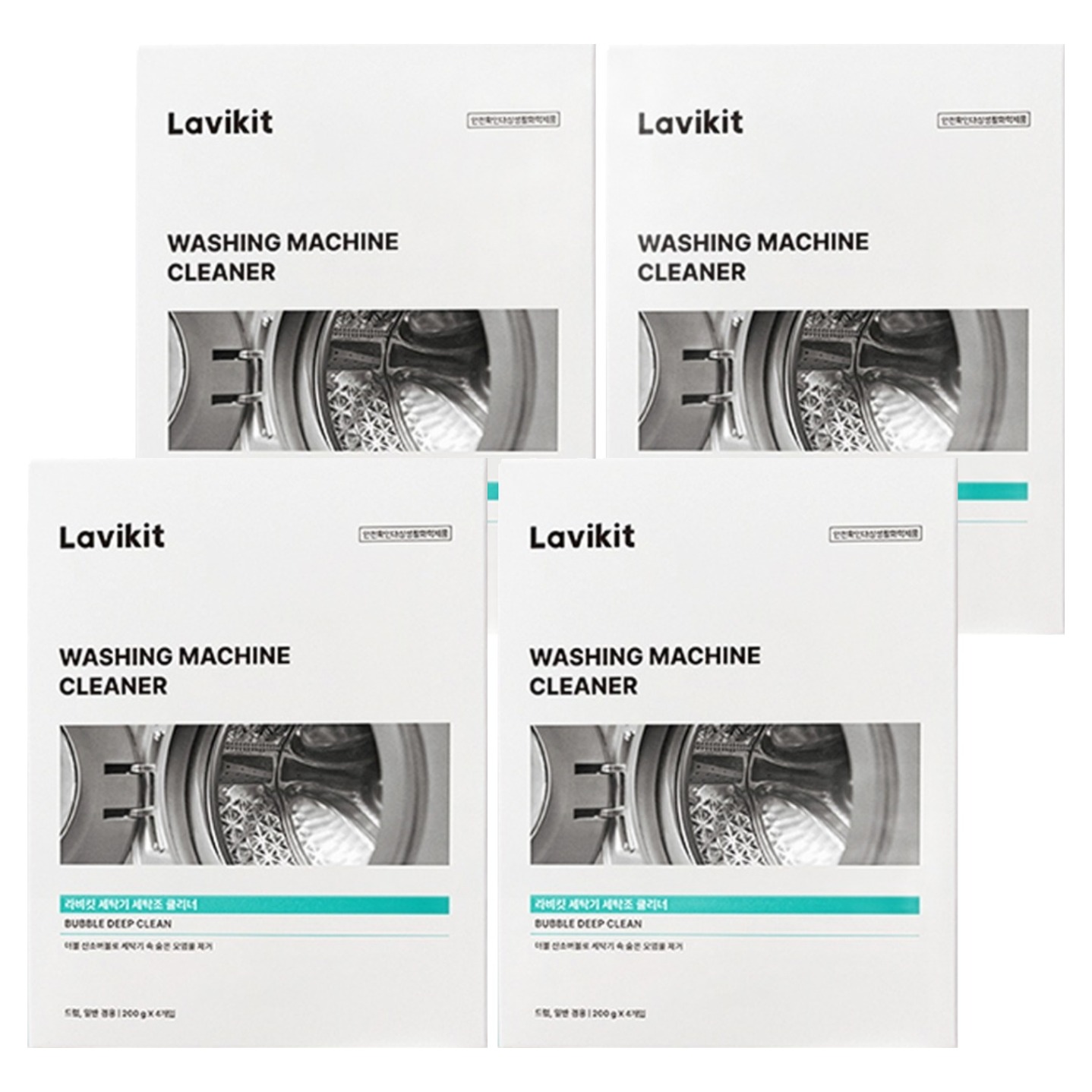 라비킷 세탁조 클리너 4개입, 800g, 4개 47,600원
