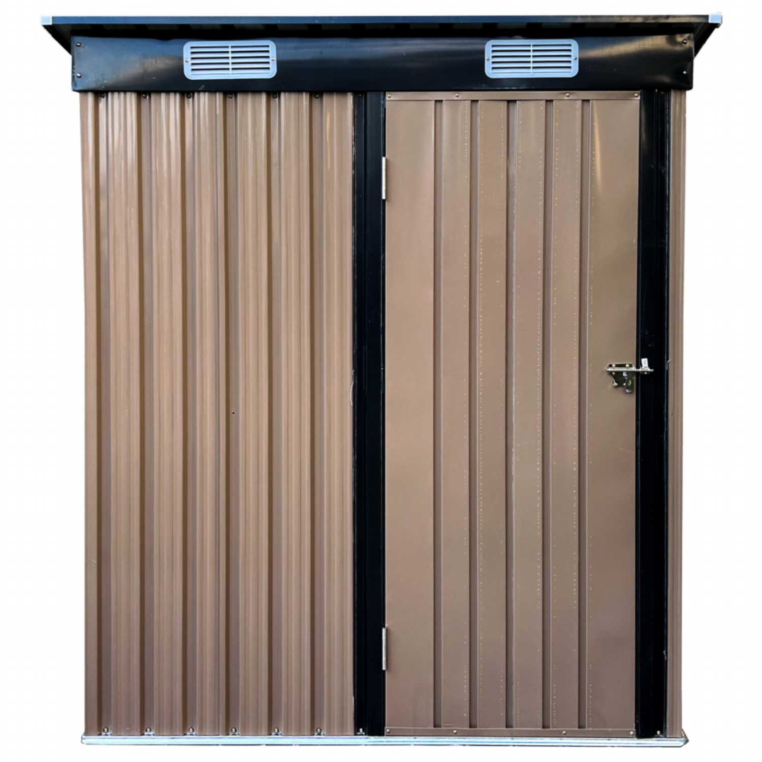 3x5 레드와이 조립식창고 스틸창고 컴팩트 사이즈 농막 간이 소형창고 조립식 야외 전원주택, 3x5(브라운) 139,000원