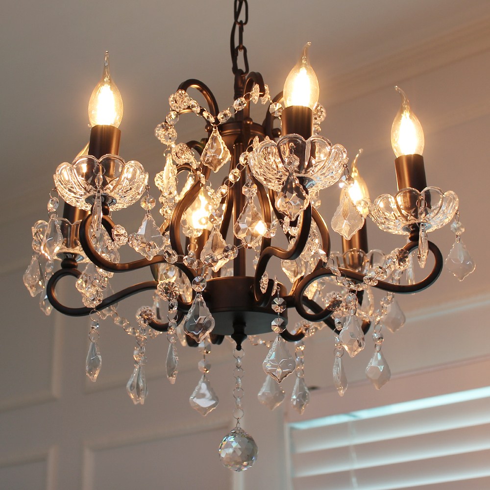 예스케이라이팅 엘라6등 샹들리에 블랙 인테리어조명 팬던트 식탁등 주방등 로맨틱, 블랙 136,000원