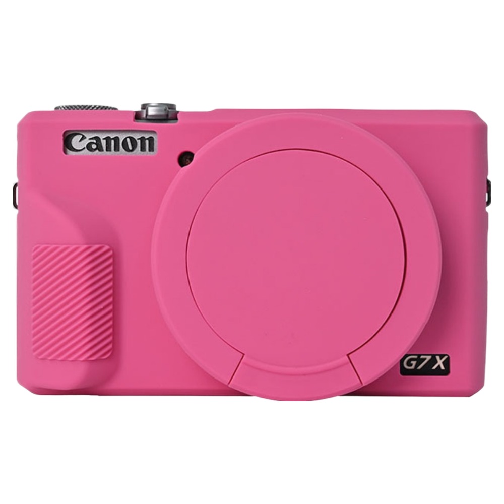 디스티프 캐논 G7X Mark 3 전용 실리콘 카메라 케이스 로즈레드, 1개, 단일상품 13,860원