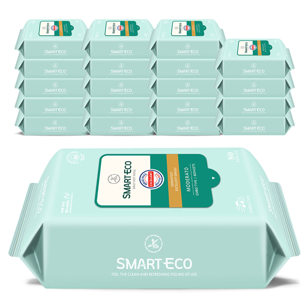 스마트에코 모데라토 아기물티슈 리필형 17,100원