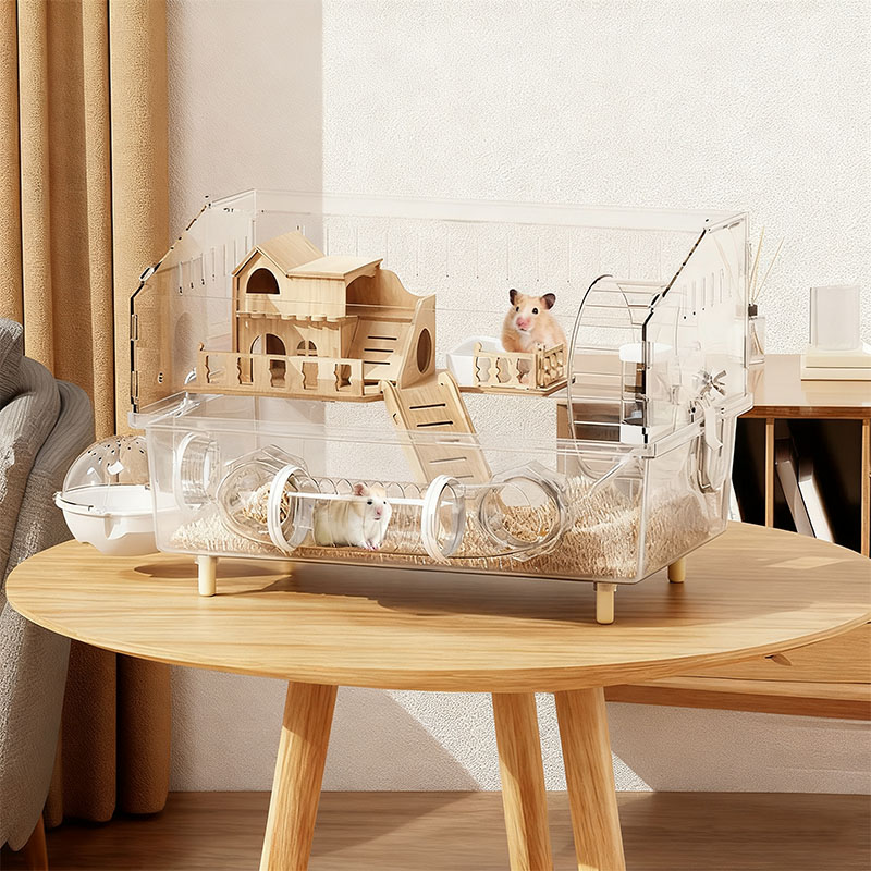 EVIO 햄스터 집 케이지 아크릴케이스 ZH-CW0023, 1개, 투명해요 61,990원