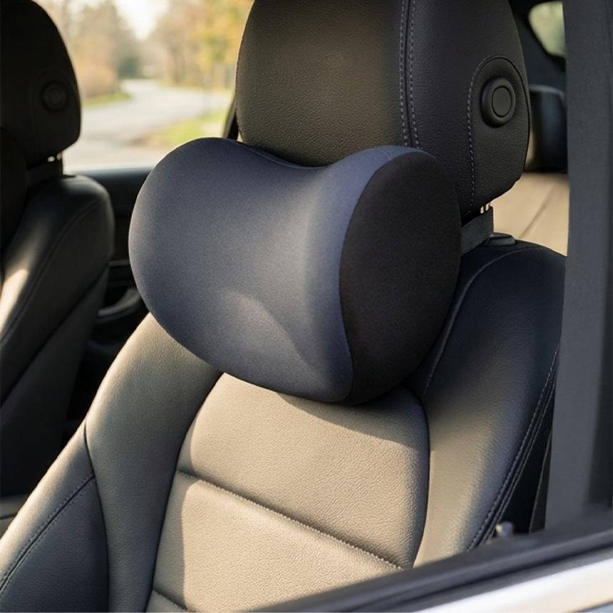 루먼트 자동차 목쿠션 사무실 의자 메모리폼 목베개, 1개, 쿨그레이 10,900원