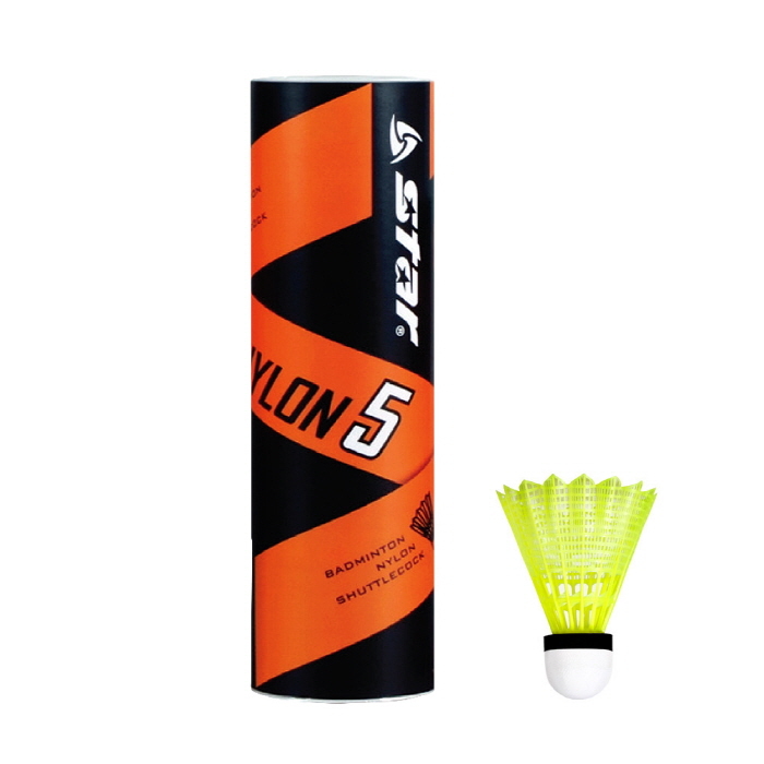 star 스타 셔틀콕 나일론 5개입 DBB345P, 단일 색상, 1개 4,230원