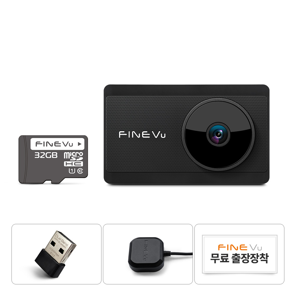 파인뷰 X3600 POWER QHD GPS BT Wi-Fi 동글 출장설치쿠폰 블랙박스, 32GB, 5종 264,000원