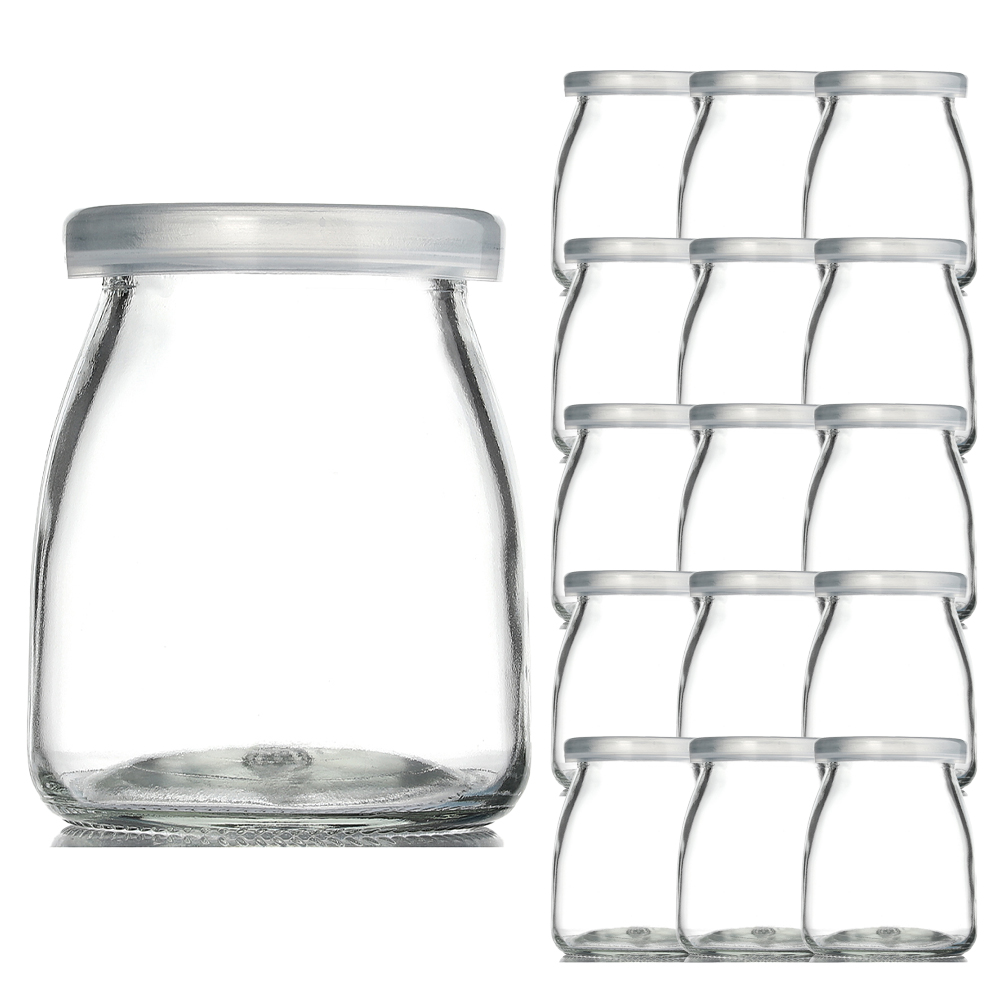 pp뚜껑 푸딩 병 200ml 16개 용기 공병  캔들 향초 캔들만들기 향초만들기 15,300원