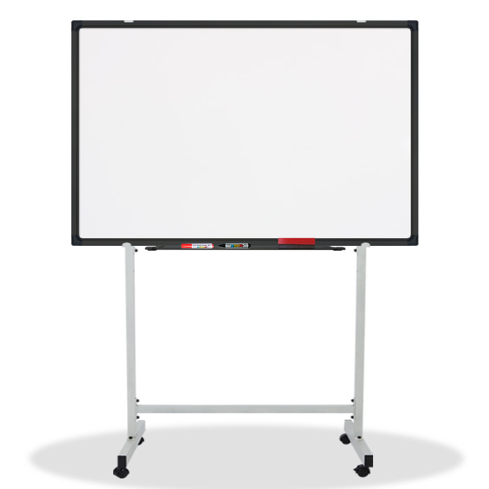 영남칠판 일반 화이트보드+스텐드 150x90~180x120cm 화이트보드, 블랙알루미늄 141,900원