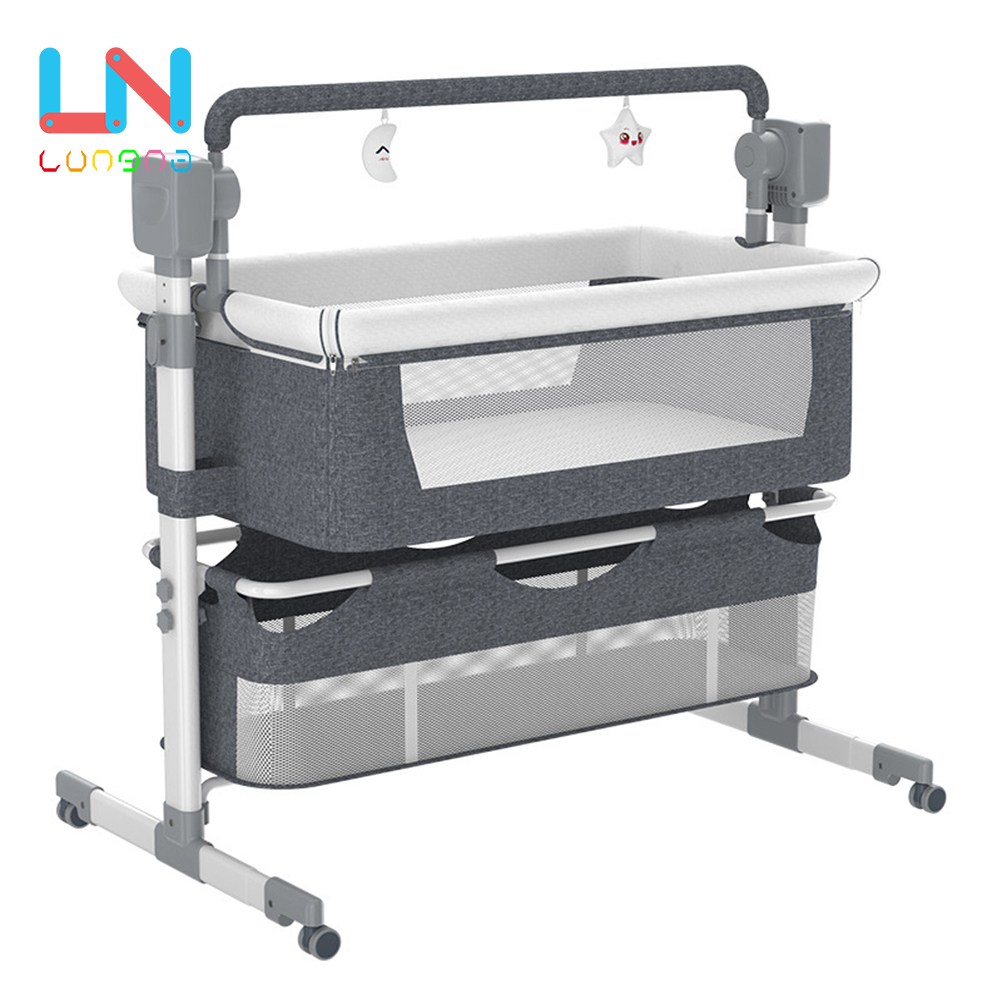 휴대용 전동 요람침대 스마트 바운서 흔들요람 베이비 흔들의자 침대유아 달래기 요람대 153,270원