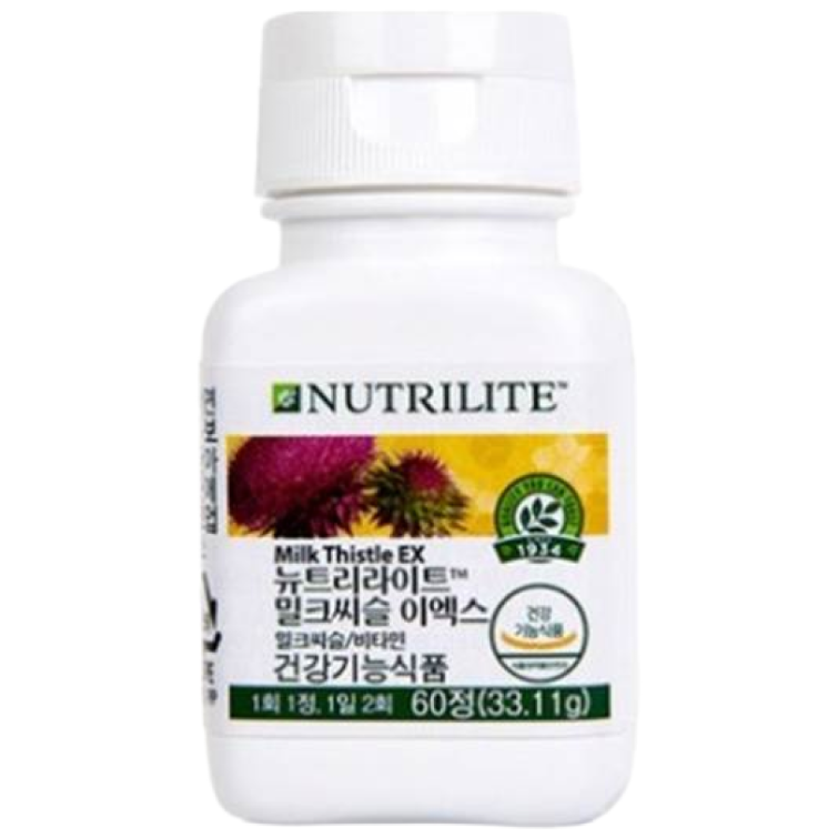 암웨이 간겅강 밀크씨슬 이엑스 실리마린 60정, 1개, 33.67g 58,800원