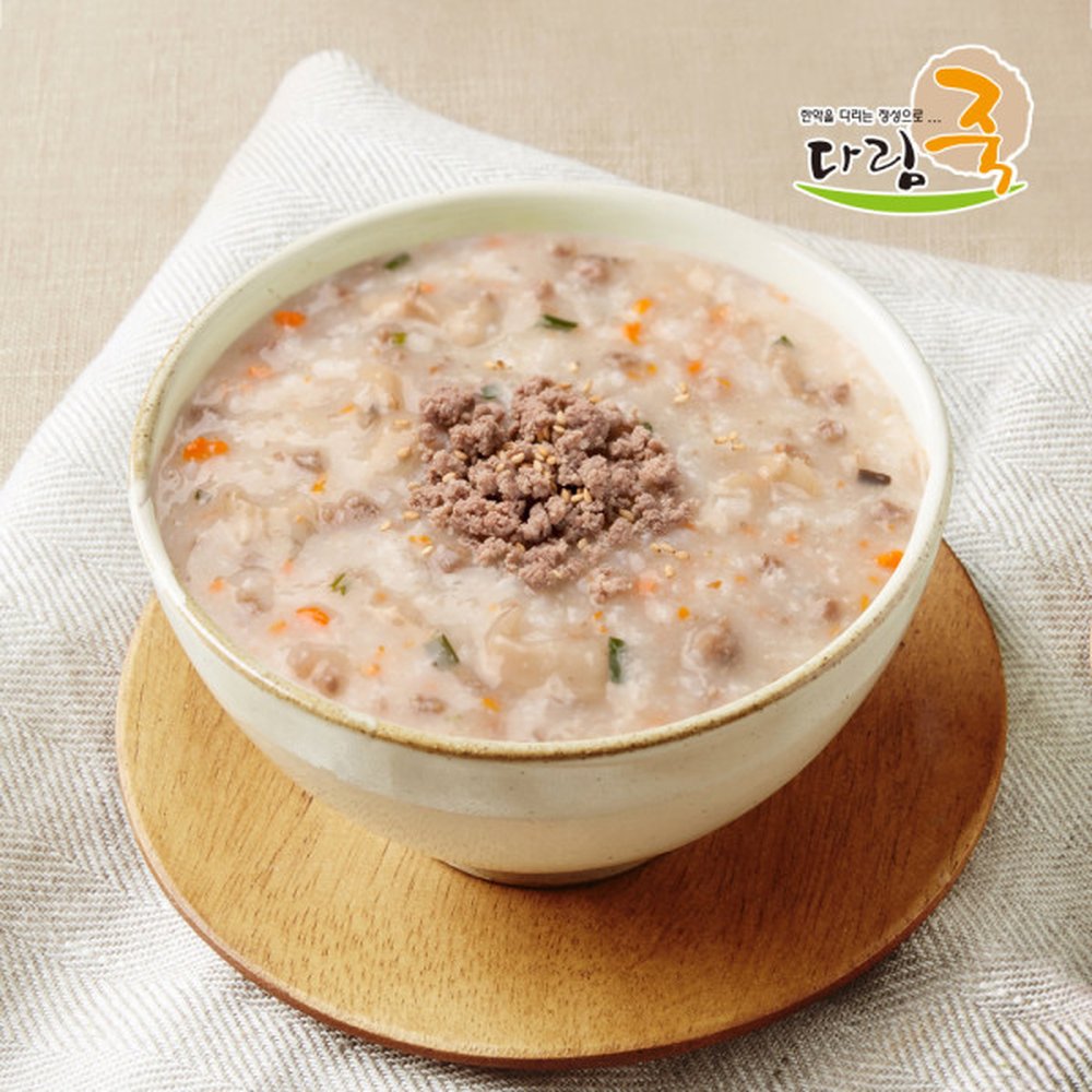 다림죽 한우소고기죽 500g 10팩 간편한 아침식사 63,080원