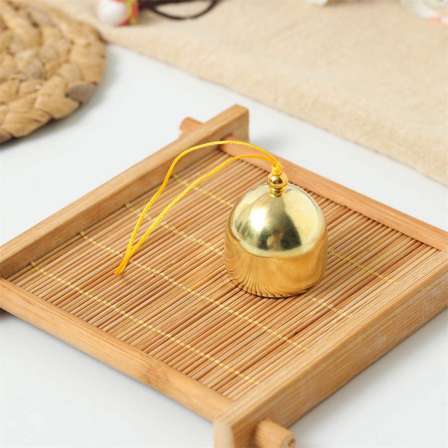 앞날창창 현관 풍경종 미니 도어벨 인테리어 종, 옐로우 구리 5,030원