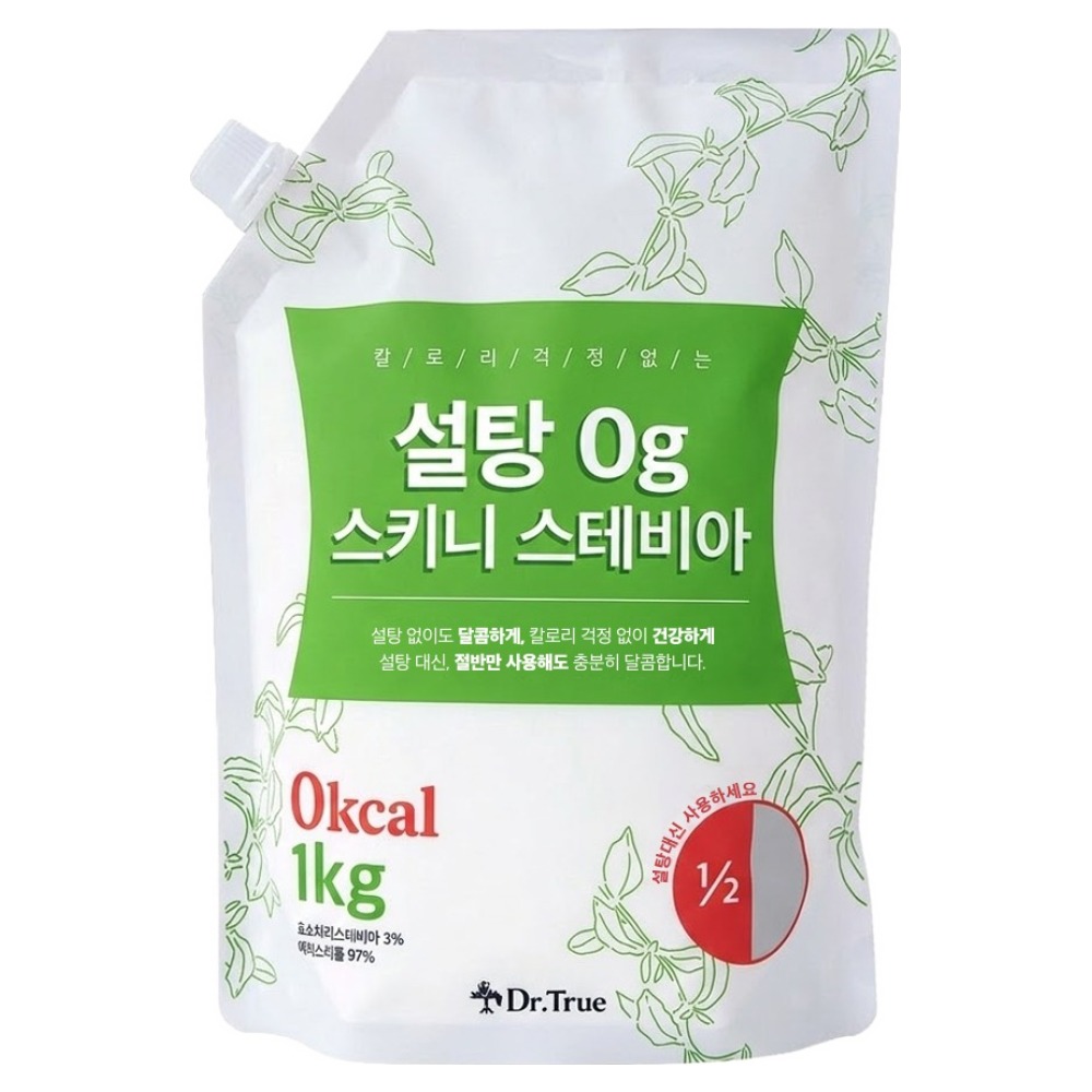 닥터트루 스키니 스테비아, 1kg, 1개 9,900원