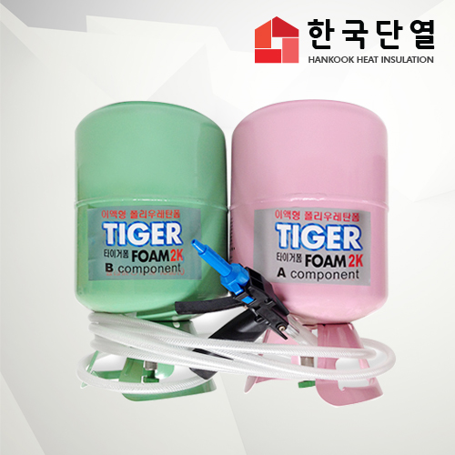 타이거폼2K 우레탄폼 단열 스프레이 연질 우레탄뿜칠 이액형 폴리우레탄폼 뿌리는결로방지단열재 357,000원