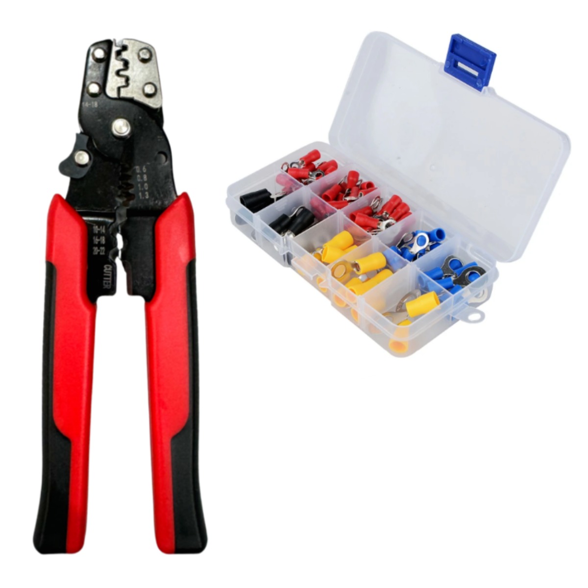 O형 Y형 PG터미널102PCS+다용도 압착기 모듬 터미널 커넥터, 1세트 18,800원