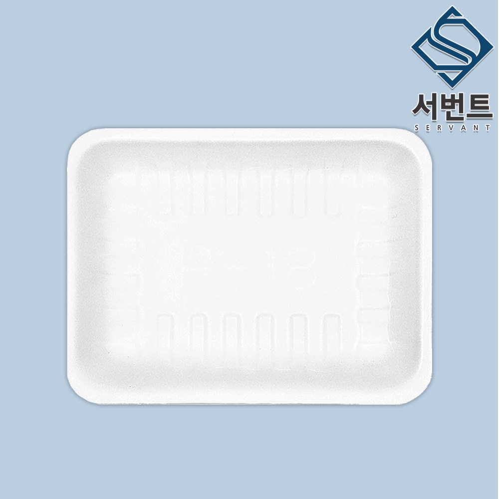 서번트 PSP 발포 트레이  18호 스티로폼 용기 떡 정육 생선 야채 포장용기 63,900원