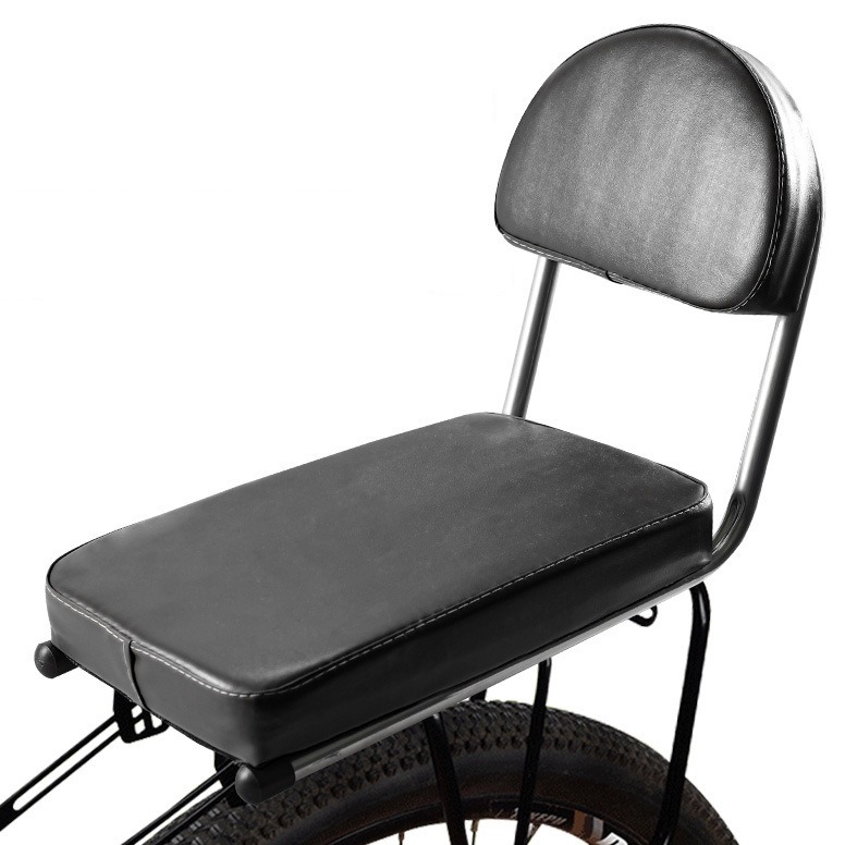 올이즈유 자전거 짐받이 쿠션의자, 블랙, 1개 19,000원