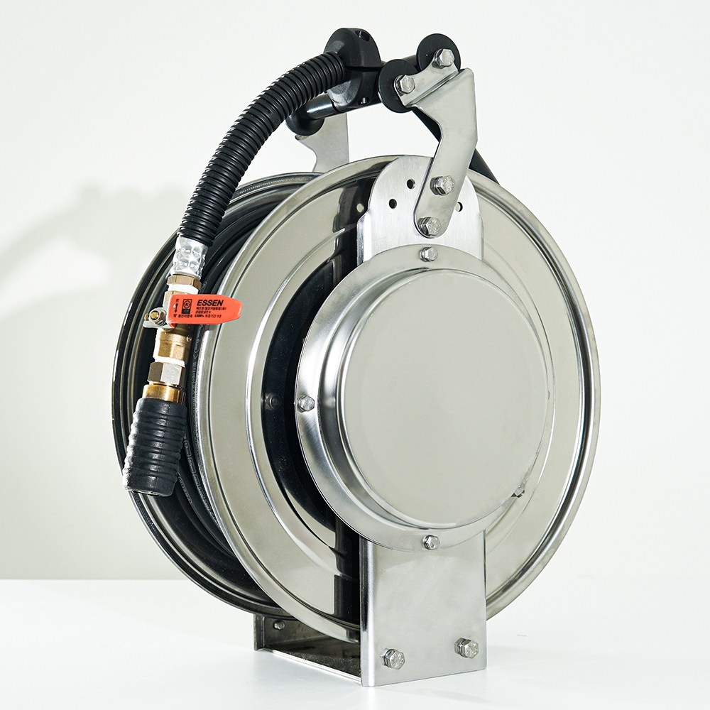 고압호스 물호스 워터릴 업소용 열수 온수 자동 릴호스, 20m 소방노즐, 1개 358,000원