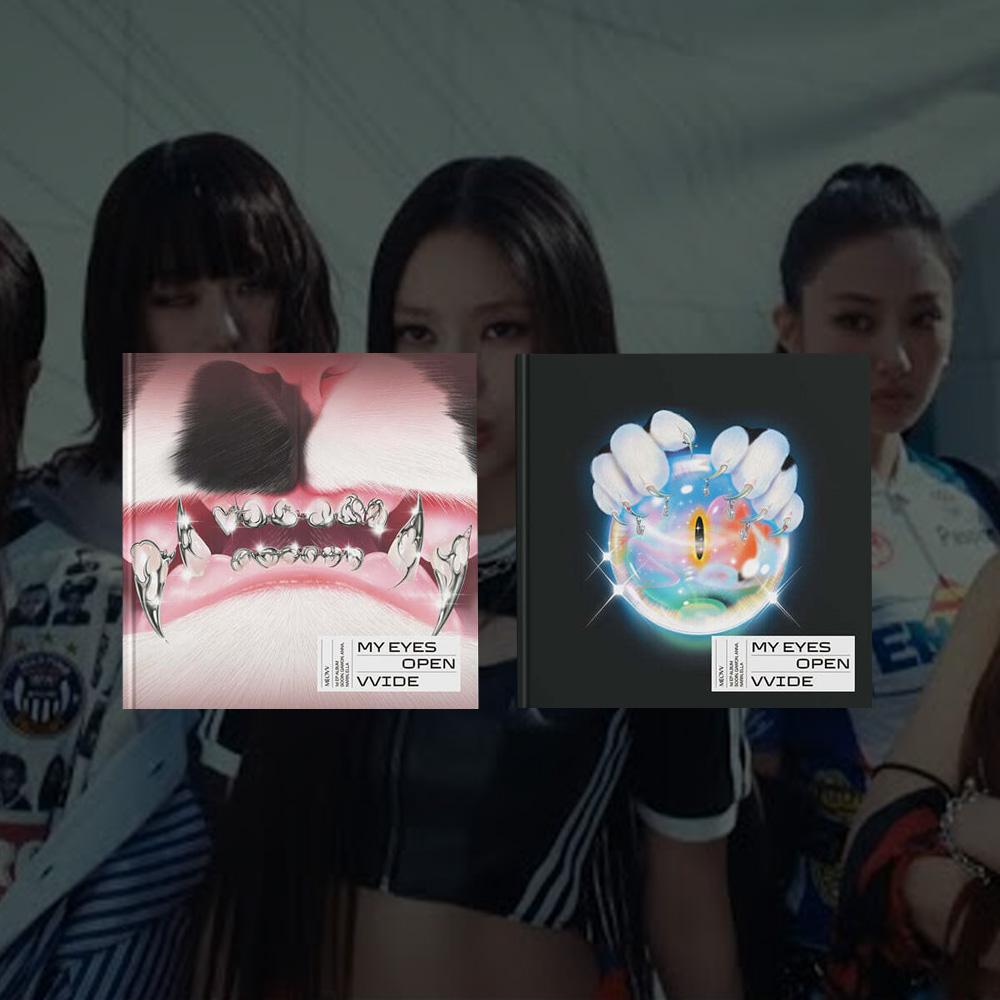 [홀로그램 슬리브 증정]미야오 MEOVV 1집 MY EYES OPEN VVIDE 포토북 버전 선택 14,900원