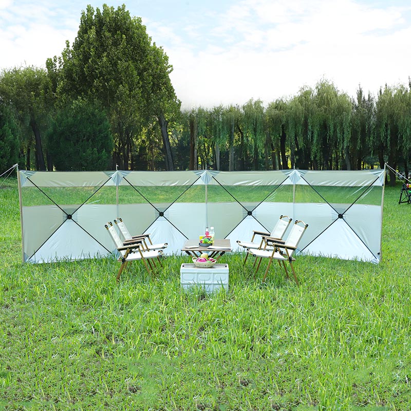 크크라이프 원터치 바람막이 캠핑 윈드브레이크, 베이지 69,800원